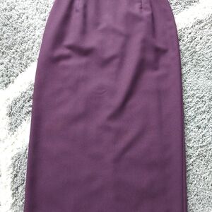 NWOT Sag Harbor Women's Purple Size 10 Pencil Skirt
